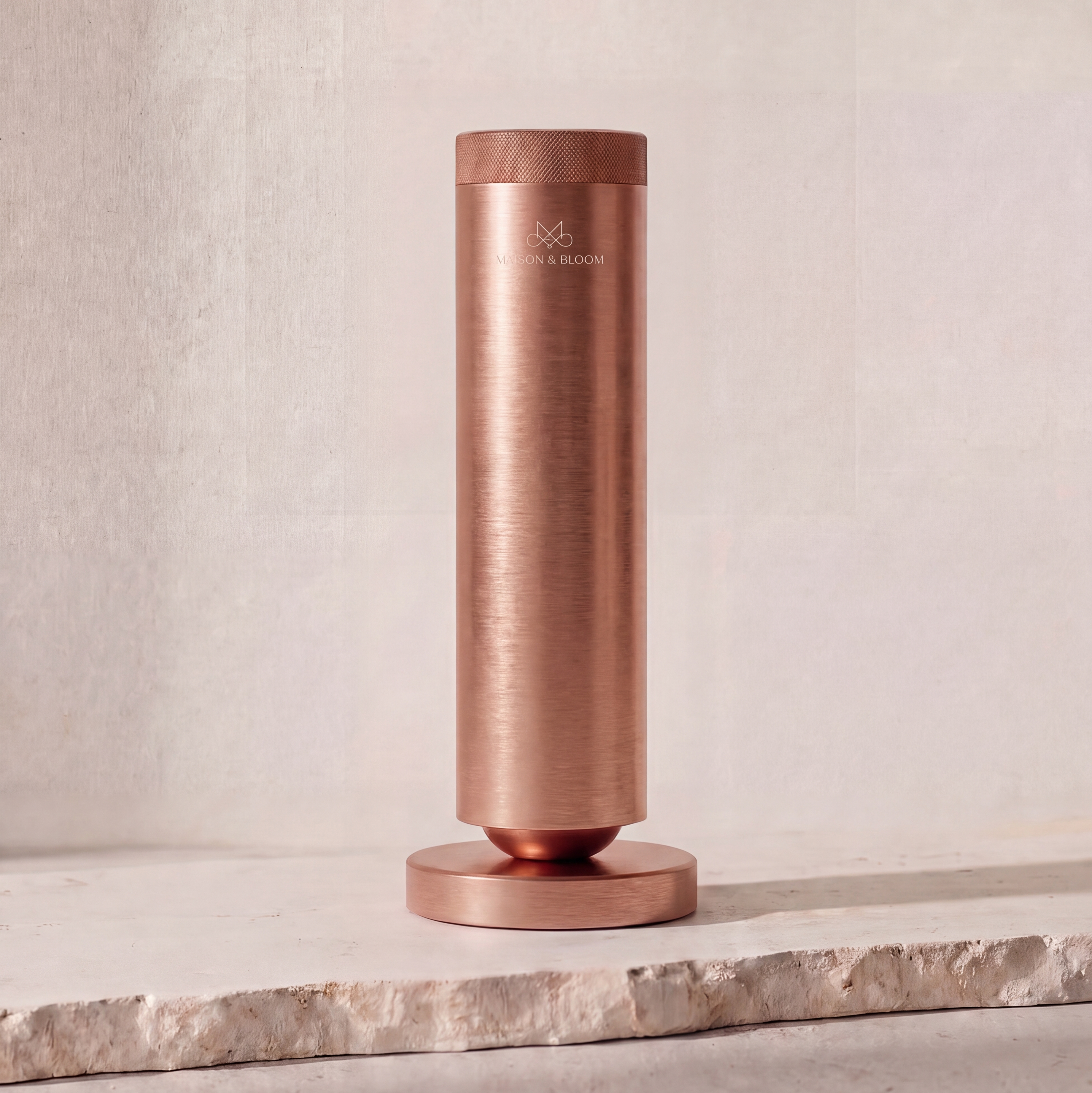 Maison & Bloom Pure Form Diffuser - Satin Rose Gold